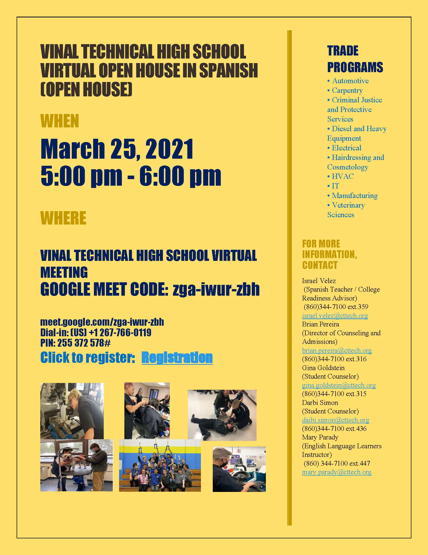 open-house-in-spanish-vinal-technical-high-school