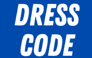 icon reads dress code